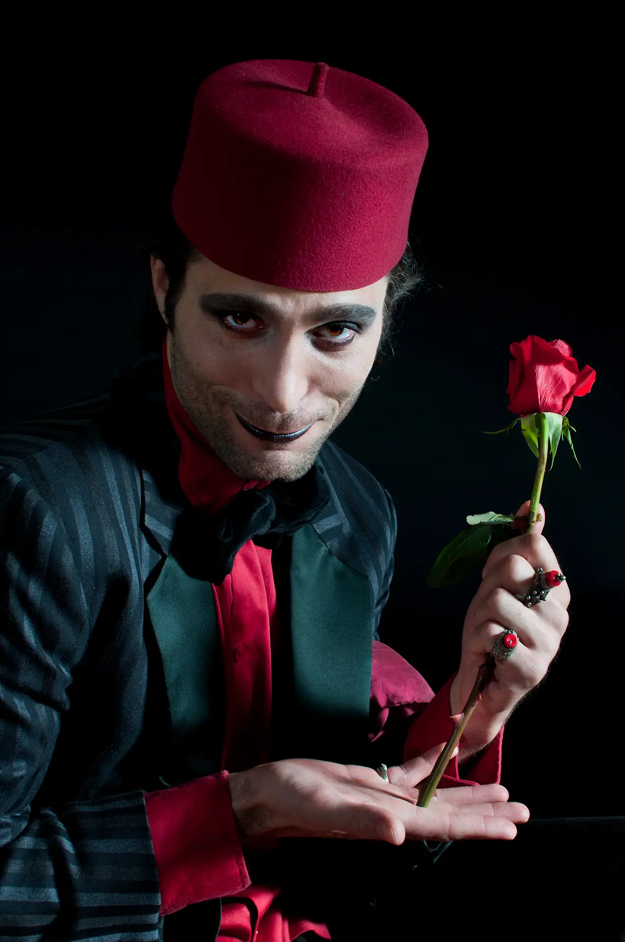 Studio portrait by Derek Galon, photographer in Dominica W.I.