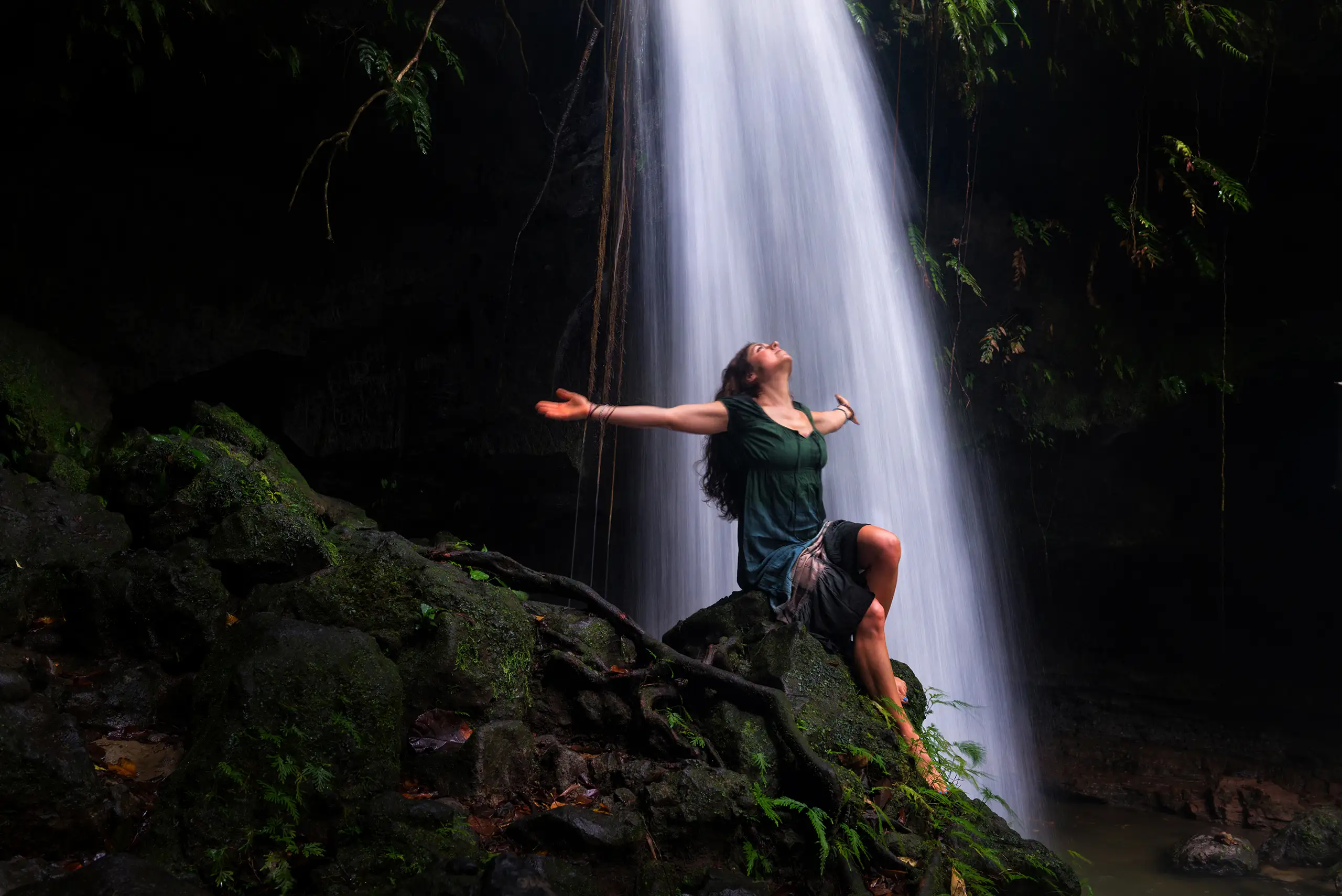Derek Galon FRPS, art portrait photographer. One of Caribbean portraits.