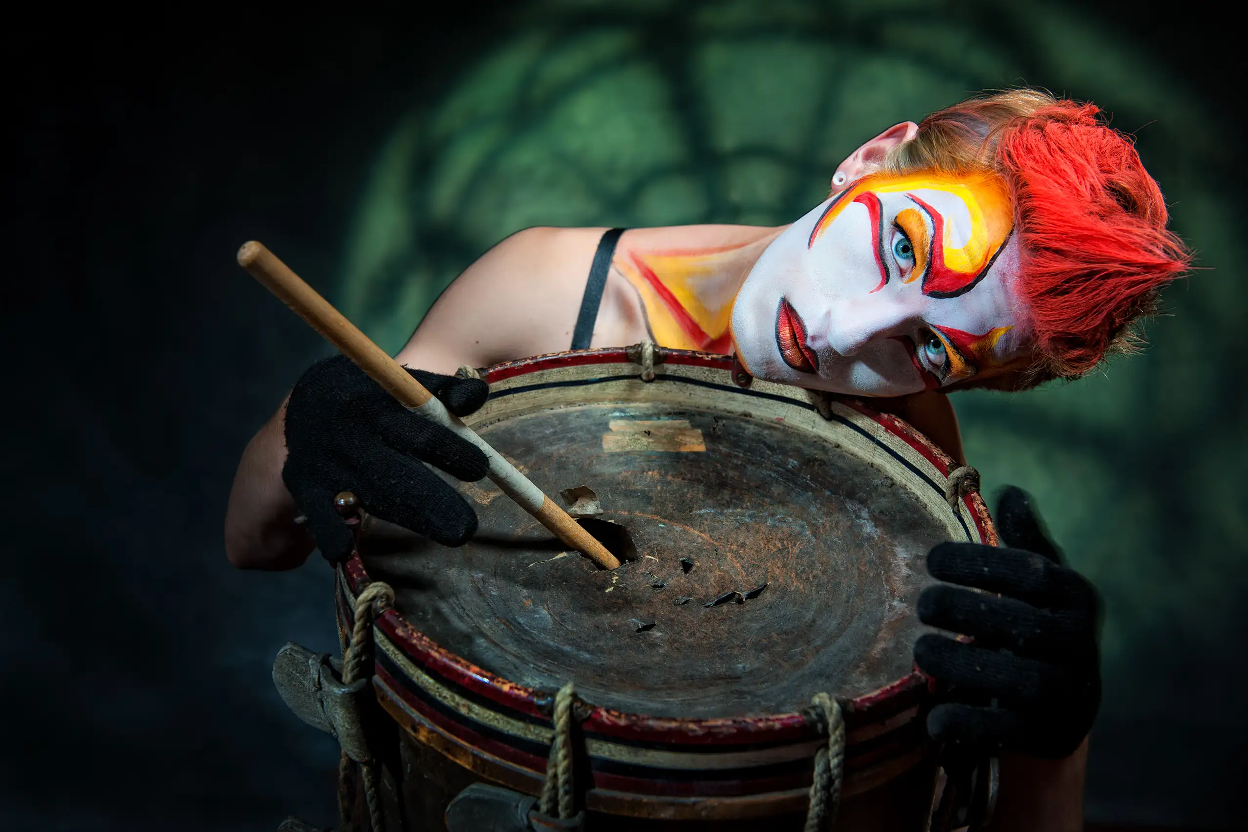 A moody art portrait by Derek Galon, professional art photographer.