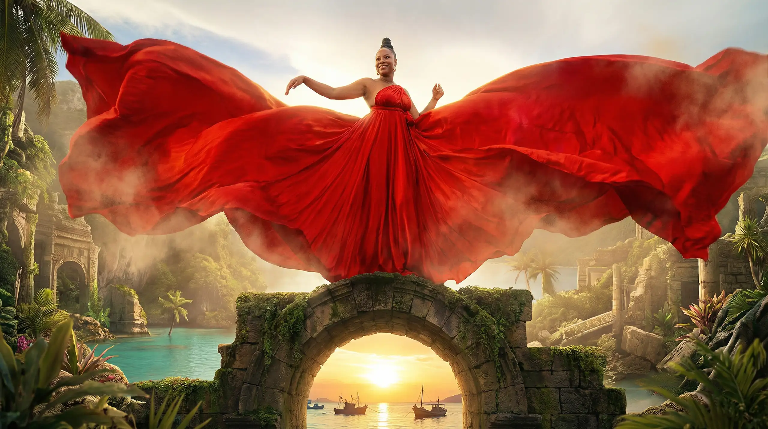 panorama creative photo, blended media, by Derek Galon.