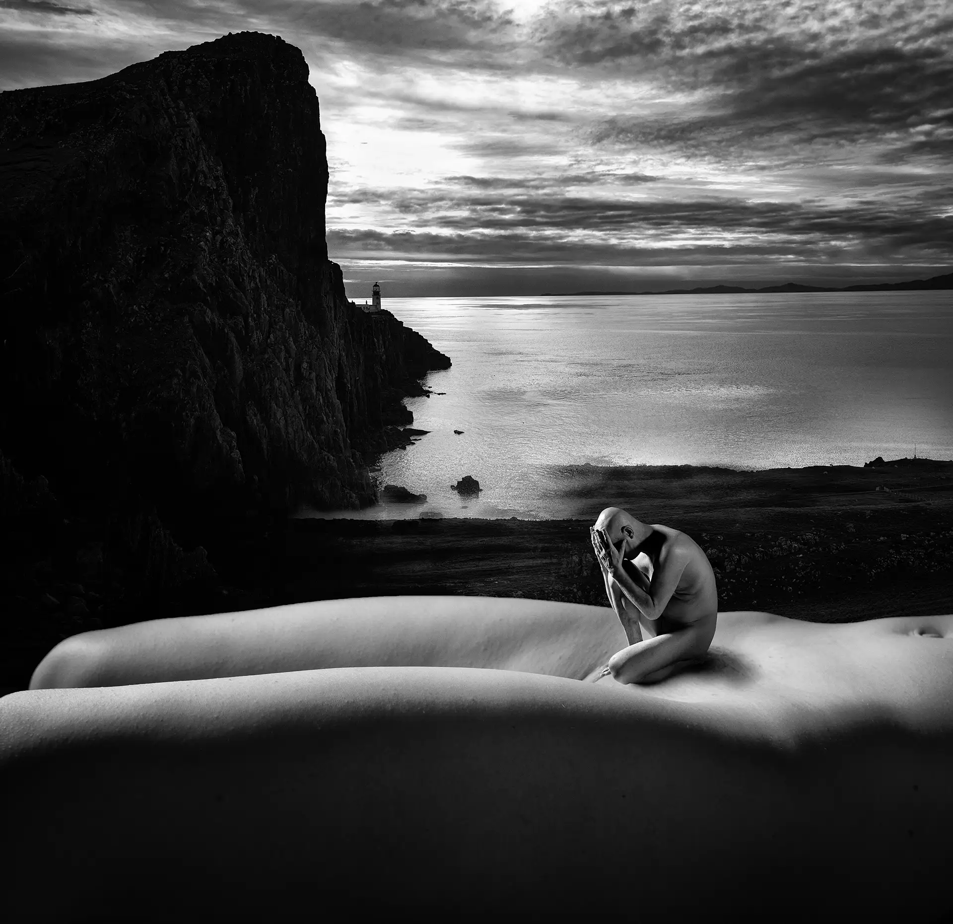 B&W art nude photography by Derek Galon, internationally awarded cinematographer, Dominica, W.I.